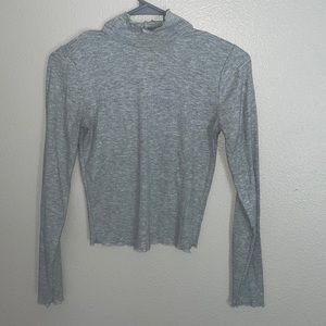 nordstroms ruffled bordered turtleneck